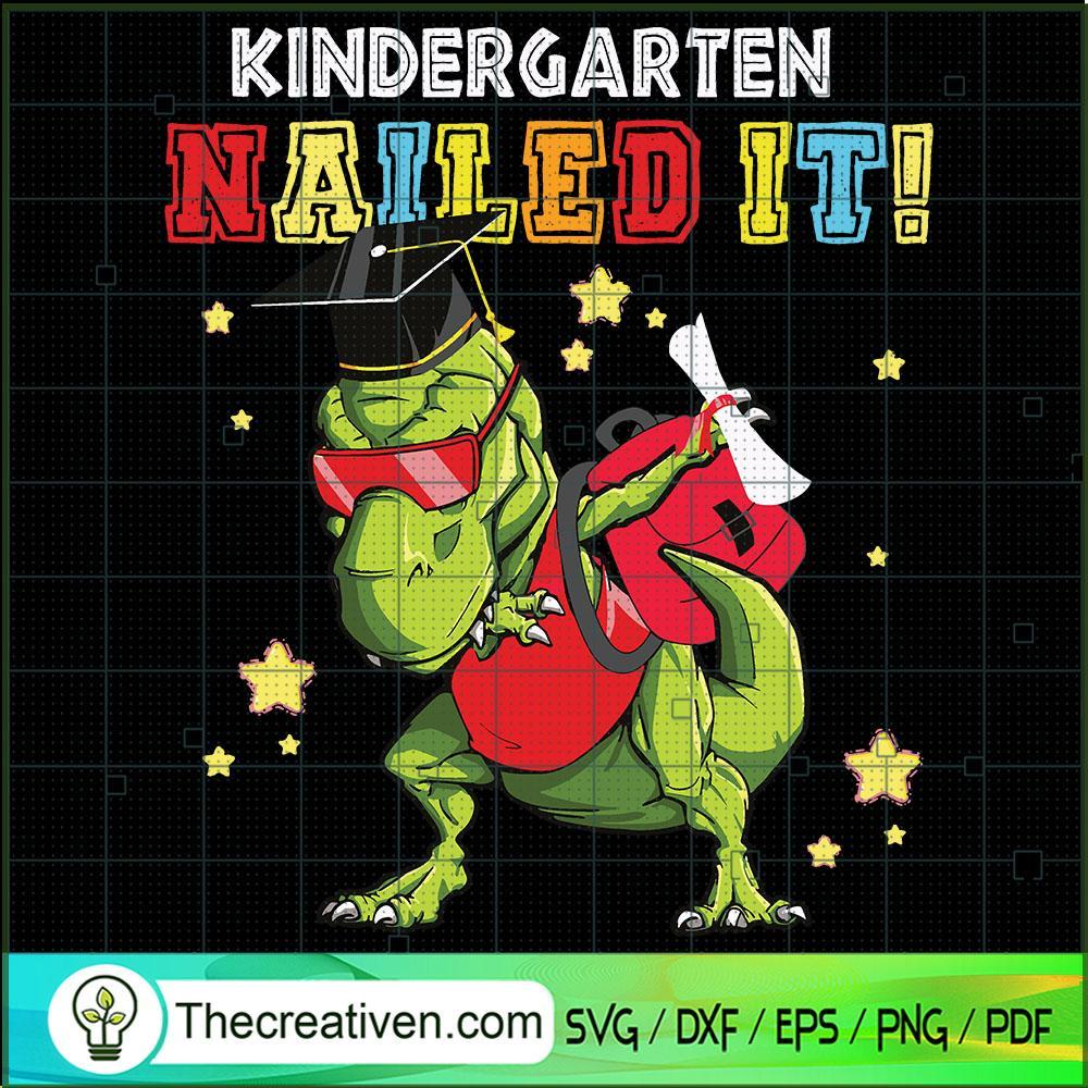 Kindergarten Nailed It SVG Cut File for Cricut & Silhouette 1 Kindergarten Nailed It SVG Cut File for Cricut & Silhouette