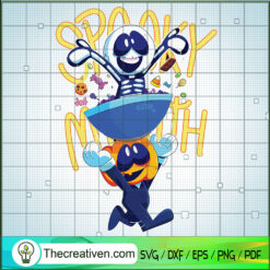 Spooky Month SVG Cut File for Cricut & Silhouette
