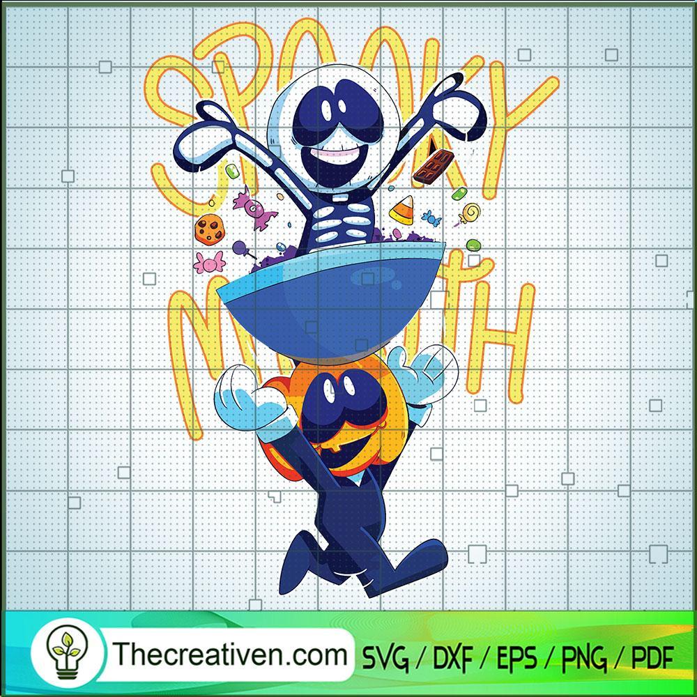 Spooky Month SVG Cut File for Cricut & Silhouette 1 Spooky Month SVG Cut File for Cricut & Silhouette