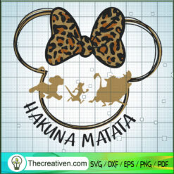 Hakuna Matata SVG Cut File for Cricut & Silhouette