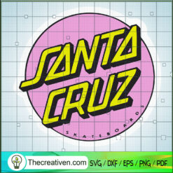 Fanta Cruz Skateboards SVG, Logo Skate SVG, Skateboarding SVG
