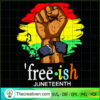 Fist Activist Freeish SVG, Palestine Lives Matter SVG, Juneteenth SVG 2 66 copy 6