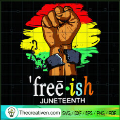 Fist Activist Freeish SVG, Palestine Lives Matter SVG, Juneteenth SVG