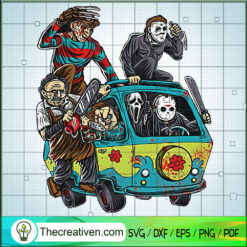 Horror Film Character SVG, Horror SVG, Halloween SVG