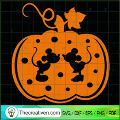 Thanksgiving Mickey Minnie I SVG Cut File for Cricut