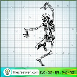 Skeleton Dancing SVG, Skeleton SVG, Halloween SVG