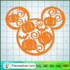 Pumpkin Mickey Head SVG, Mickey Head SVG, Halloween SVG 3 140 copy 1
