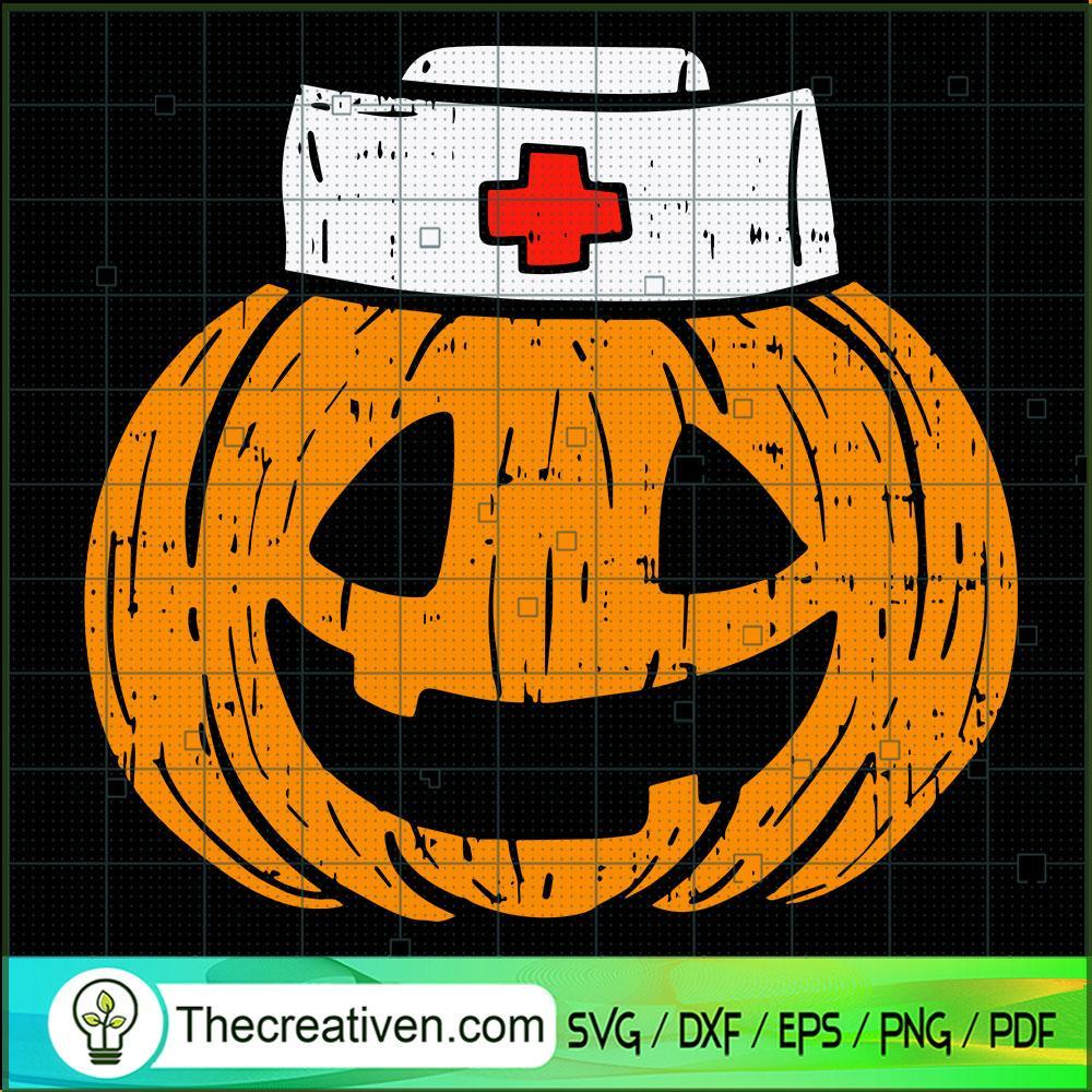 Pumpkin Nurse SVG, Pumpkin SVG, Halloween SVG 1 Pumpkin Nurse SVG, Pumpkin SVG, Halloween SVG