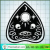 Ouija Planchette SVG, Floral SVG, Skull Halloween SVG 3 135 copy