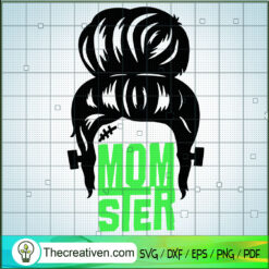 Momster Frankenstein SVG, Horror SVG, Halloween SVG