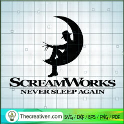 Freddy Krueger Scream Works SVG Cut File for Cricut & Silhouette
