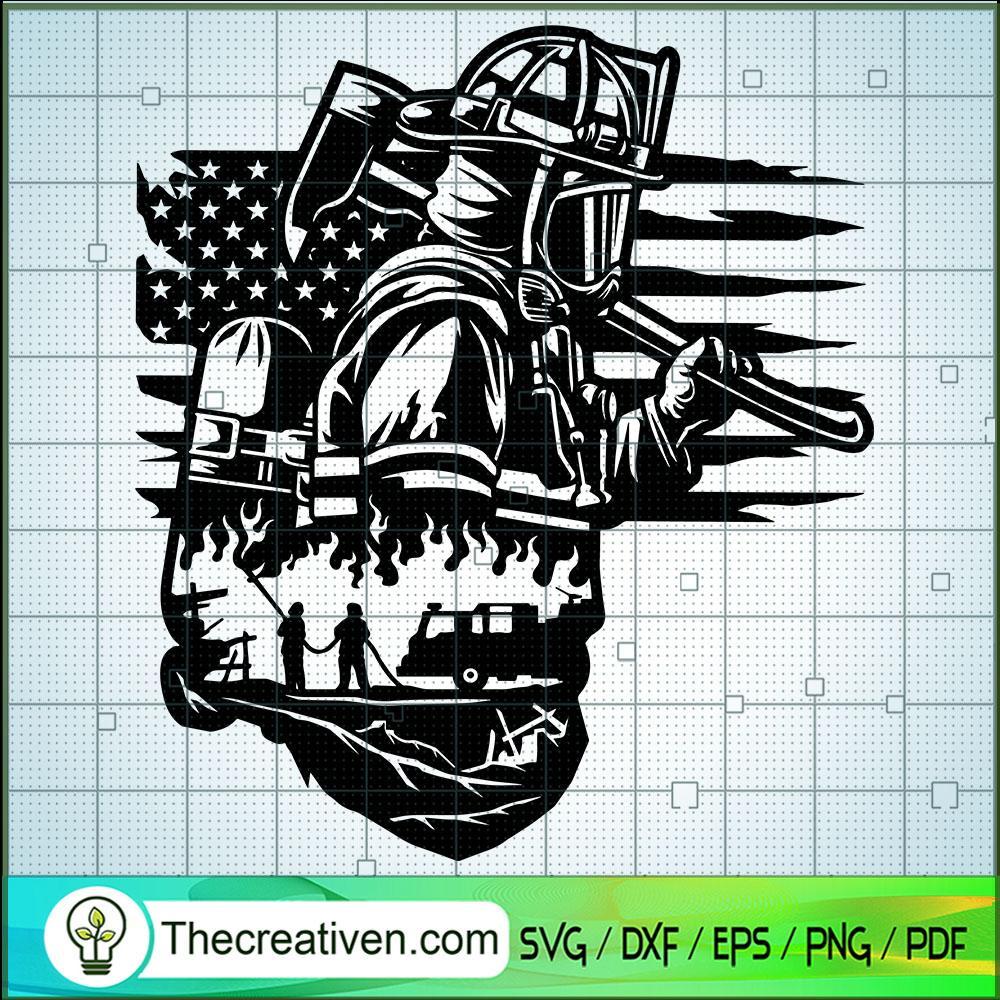 Fire Fighter Dad SVG, Fire Fighter SVG, Job SVG 1 Fire Fighter Dad SVG, Fire Fighter SVG, Job SVG