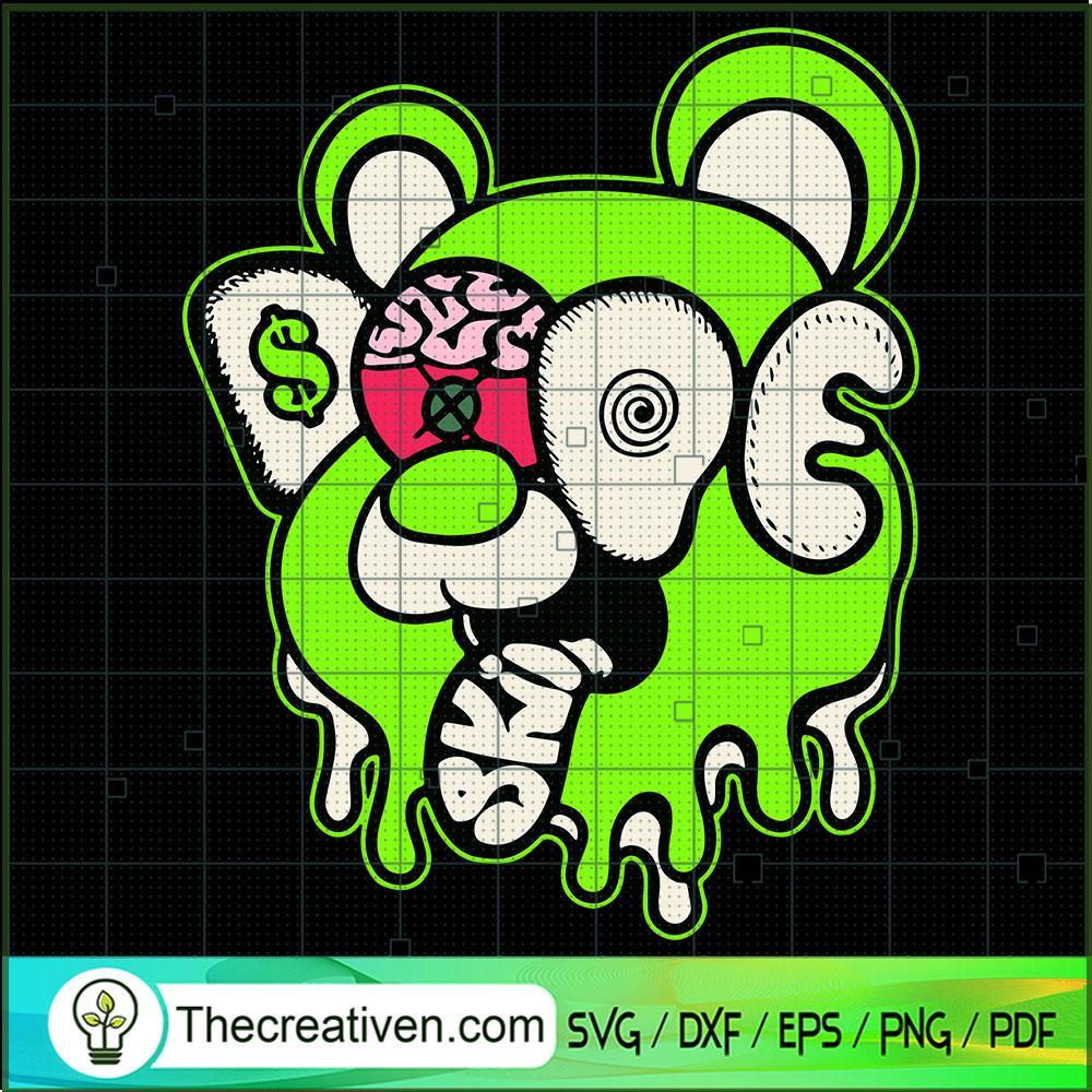 Dope Bear Drip Graphic Match Jordan 6 Electric Green SVG, Hypebeast SVG, Fashion SVG 1 51 copy 4