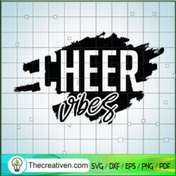 Cheer Vibes SVG, The Words SVG, Trending SVG