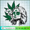 Cannabis Sugar Skull SVG, Smoke Weed SVG, Cannabis SVG 2 29 copy 10