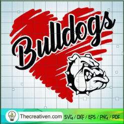 Bulldogs SVG, Bulldogs Team SVG, Sport SVG