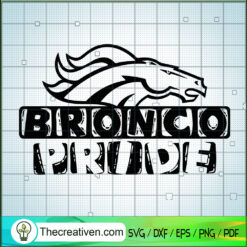 Bronco Pride SVG, Cougar SVG, Sport SVG