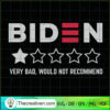 Biden One Star Review SVG, Anti Biden SVG, USA President SVG