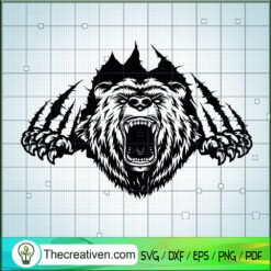 Bear Claws Scratch SVG, Bear SVG, Animals SVG