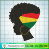 Jamaica Girl SVG, Afro Woman SVG, Black Girl SVG 2 120
