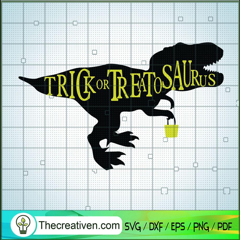 Trick Or Treat To Saurus SVG, Dinosaur SVG, Halloween SVG 1 Trick Or Treat To Saurus SVG, Dinosaur SVG, Halloween SVG