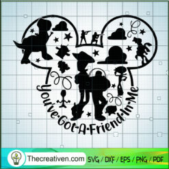 You've Got A Friend In Me SVG Cut File for Cricut & Si Design 43146
