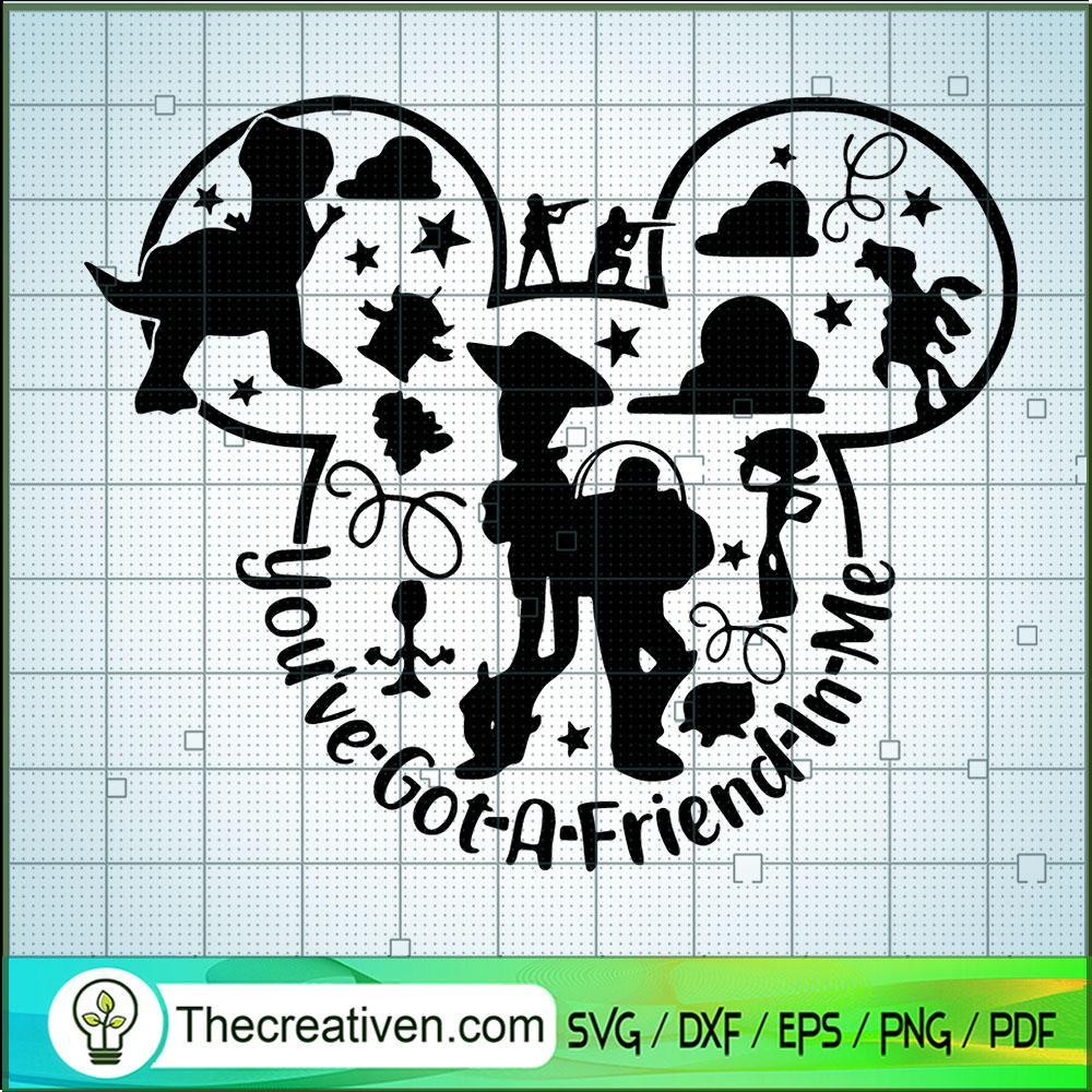 You've Got A Friend In Me SVG Cut File for Cricut & Si Design 43146 1 You've Got A Friend In Me SVG Cut File for Cricut & Si Design 43146