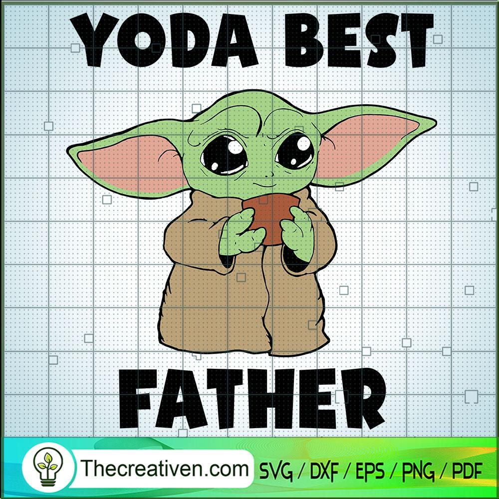 Yoda Best Father SVG, Baby Yoda SVG, Star Wars SVG 1 Yoda Best Father SVG, Baby Yoda SVG, Star Wars SVG