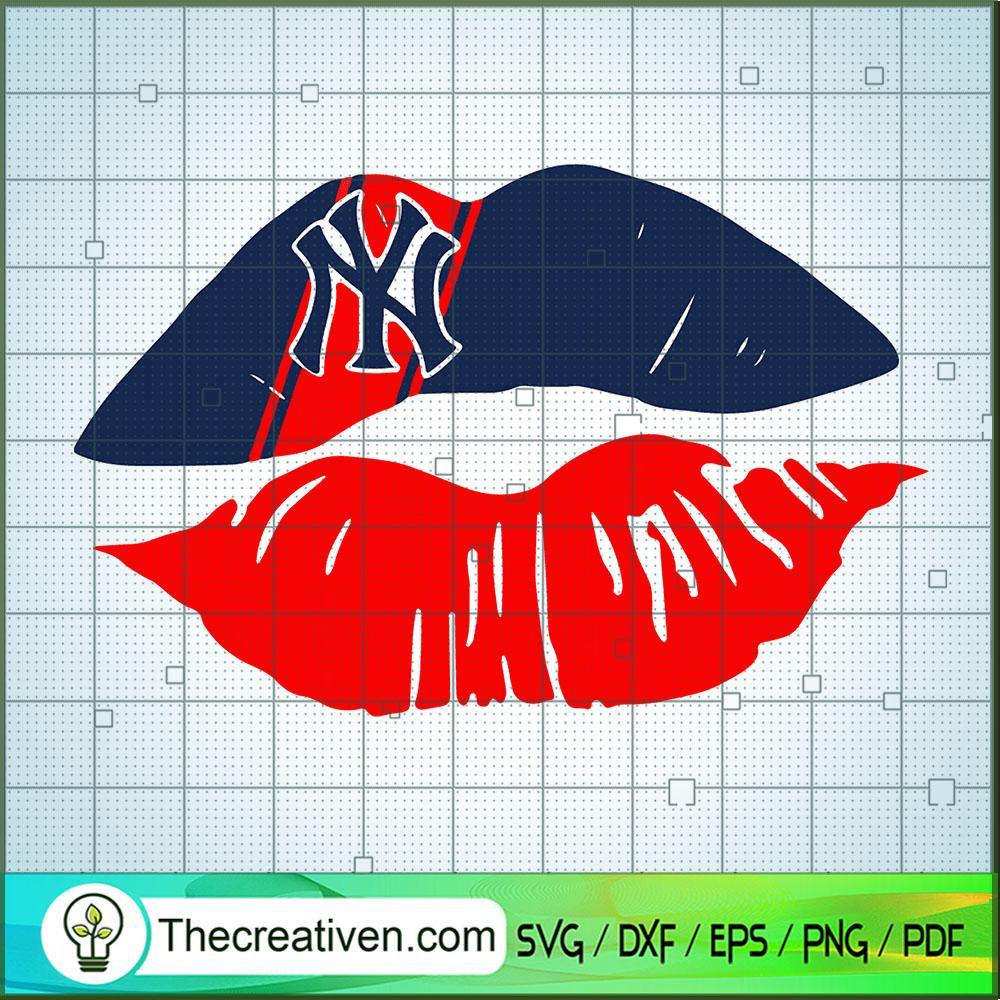 Newyorks Lip SVG, Newyork Yankee SVG, Lip SVG 1 Newyorks Lip SVG, Newyork Yankee SVG, Lip SVG