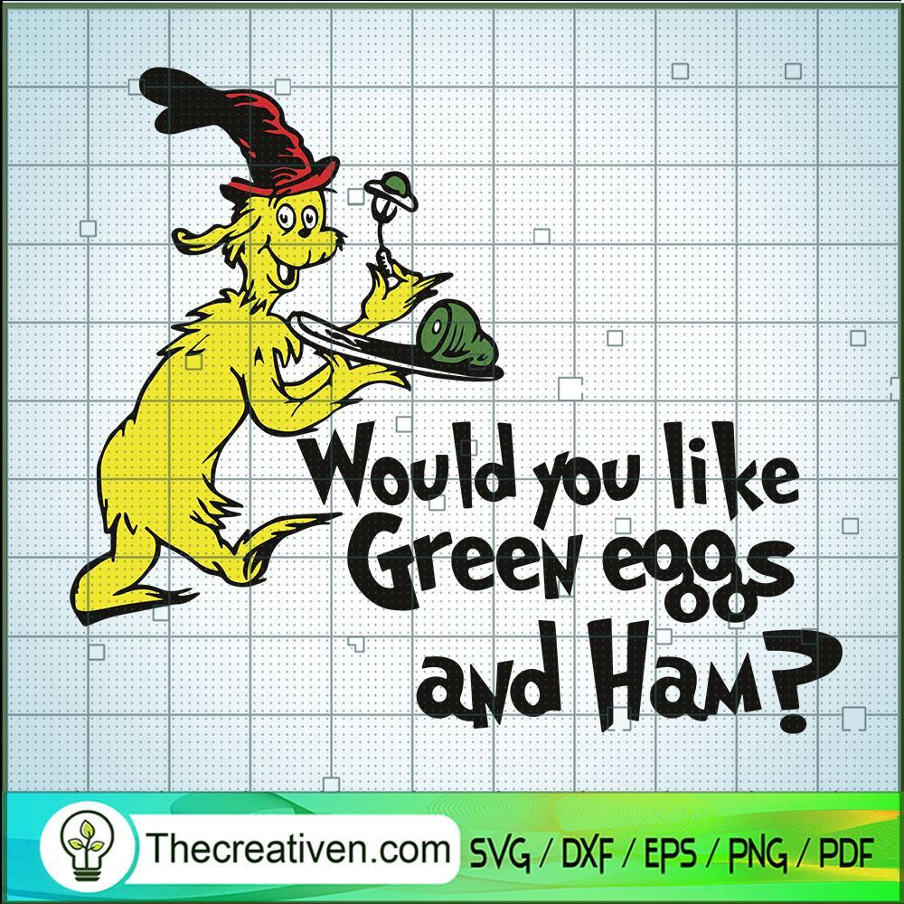 Would You Like Green Eggs And Ham? SVG, Theodor Seuss Geisel SVG, Story SVG 1 50 copy 4