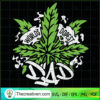 World's Dopest Dad Leaf SVG, Smoke Weed SVG, Leaf SVG 3 47 copy 2