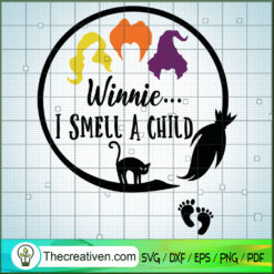 Winnie I Smell A Child SVG Cut File for Cricut & Silho Design 42954