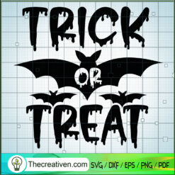 Trick Or Treat SVG Cut File for Cricut & Silhouette Design 42845