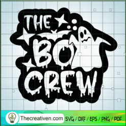 The Boo Crew Black SVG Cut File for Cricut & Silhouette