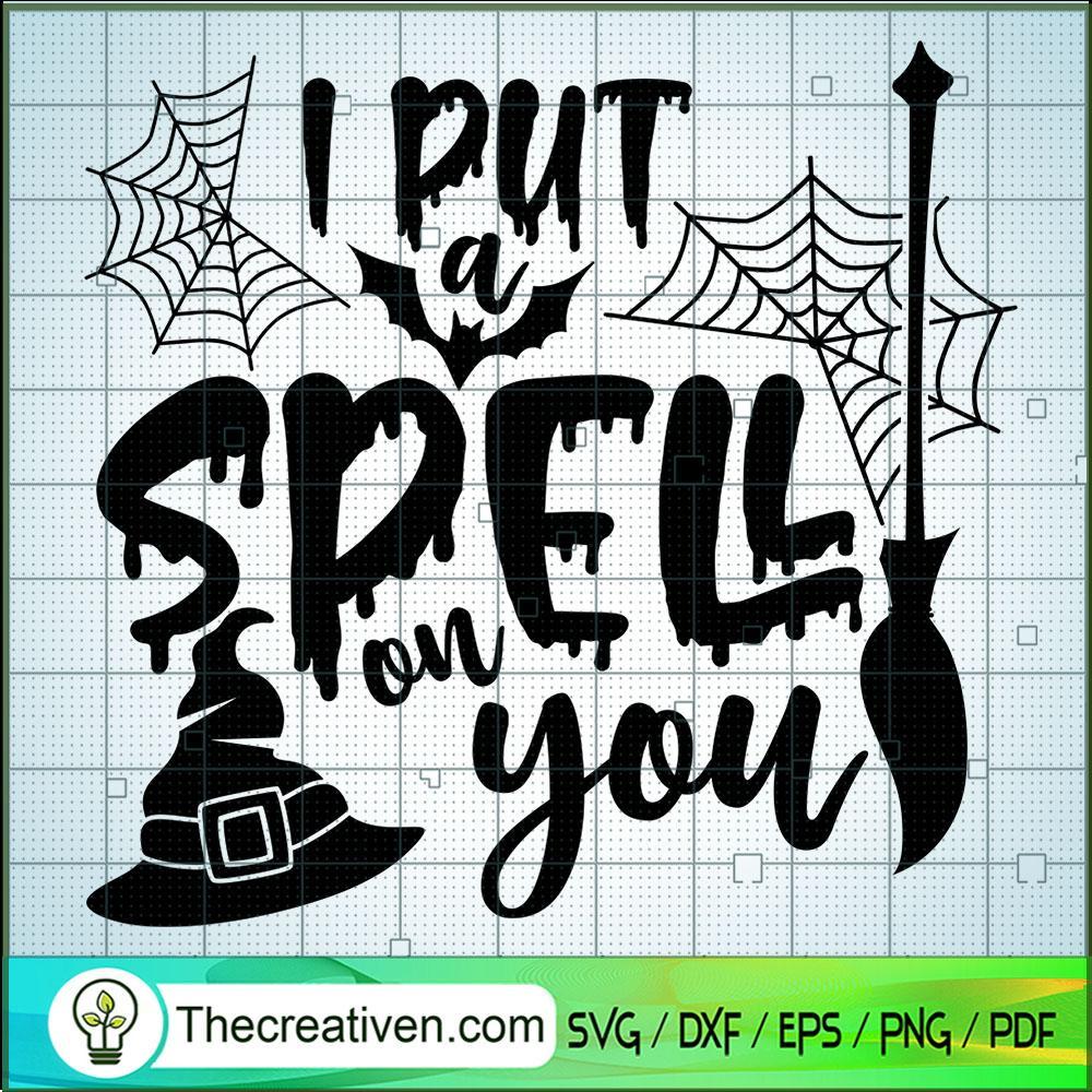 I Put Spell on You SVG Cut File for Cricut & Silhouette 1 I Put Spell on You SVG Cut File for Cricut & Silhouette