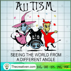 Autism Seeing The World From SVG Cut File for Cricut