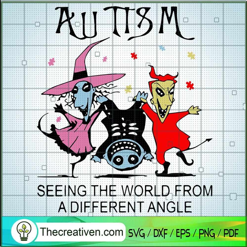 Autism Seeing The World From SVG Cut File for Cricut 1 Autism Seeing The World From SVG Cut File for Cricut