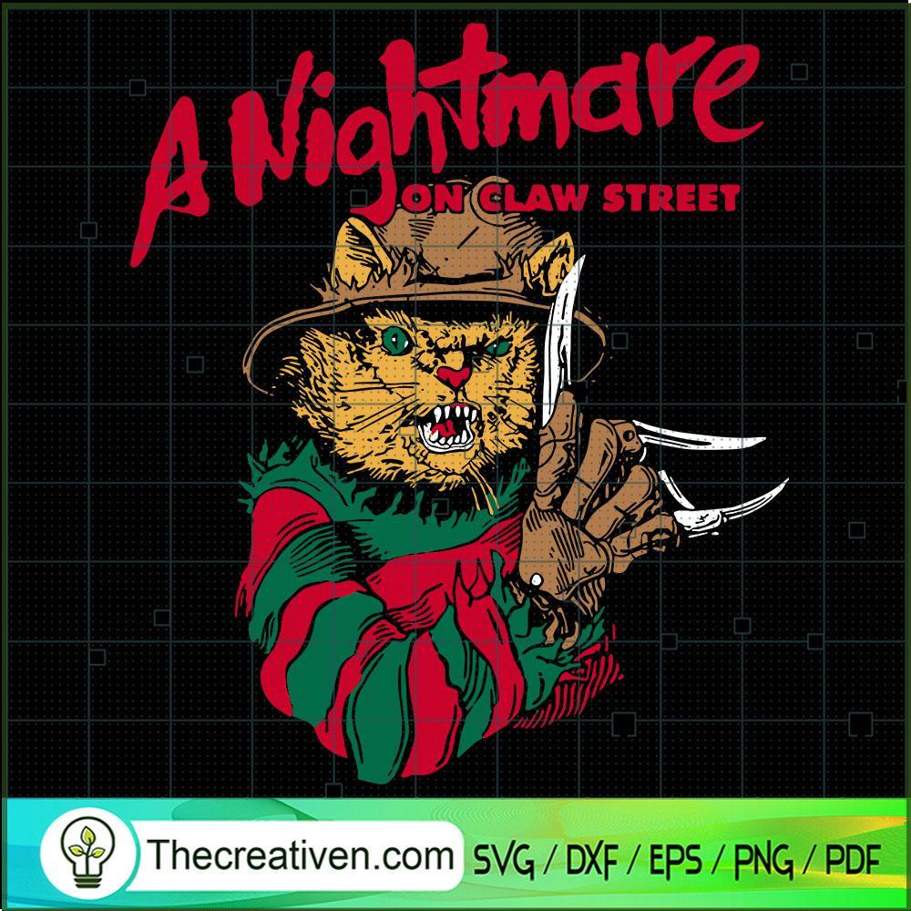 A Nightmare On Claw Street SVG Cut File for Cricut & S Design 42696 1 A Nightmare On Claw Street SVG Cut File for Cricut & S Design 42696
