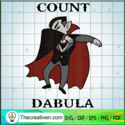 Count Dabula SVG Cut File for Cricut & Silhouette