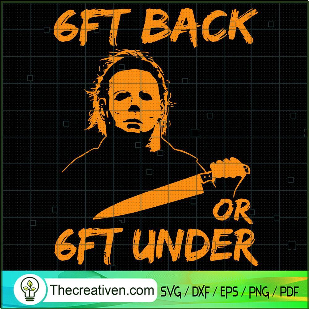 Get Back Or 6ft Under SVG Cut File for Cricut & Silhouette 1 Get Back Or 6ft Under SVG Cut File for Cricut & Silhouette