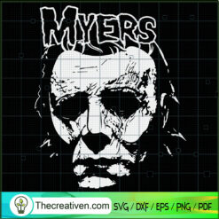 Myers Horror SVG Cut File for Cricut & Silhouette