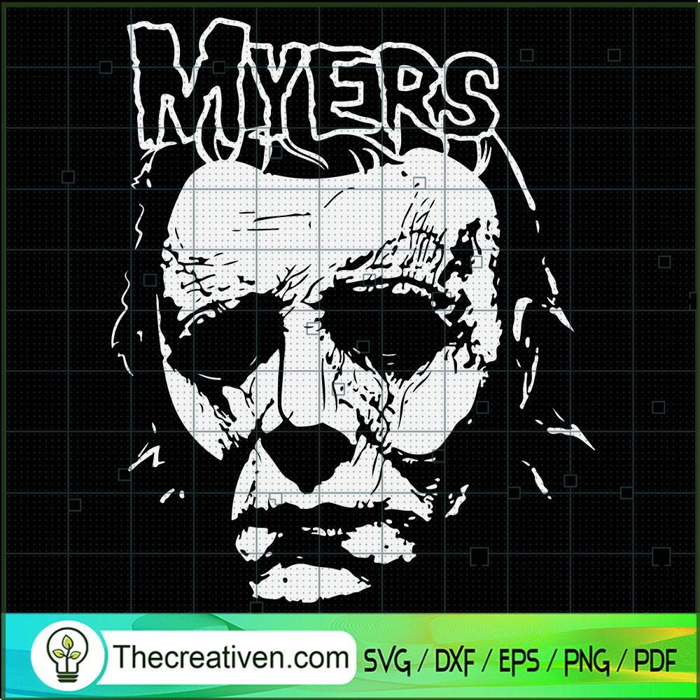 Myers Horror SVG Cut File for Cricut & Silhouette 1 Myers Horror SVG Cut File for Cricut & Silhouette