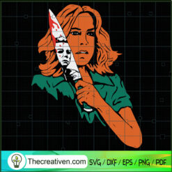 Take A Knife Michael Myers SVG Cut File for Cricut & Silhouette