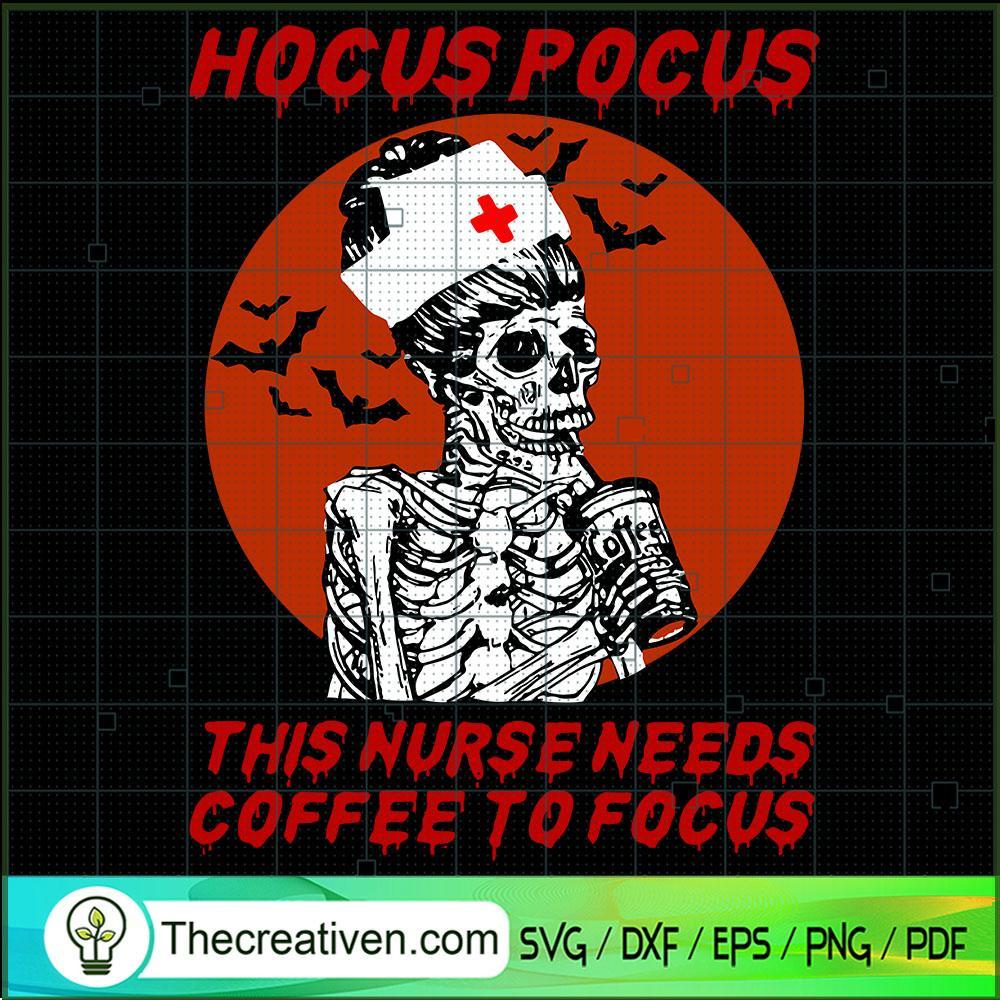 Hocus Pocus This Nurse Needs Coffee To SVG Cut File fo Design 42567 1 Hocus Pocus This Nurse Needs Coffee To SVG Cut File fo Design 42567
