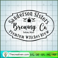 Sanderson Sisters Logo SVG Cut File for Cricut & Silhouette