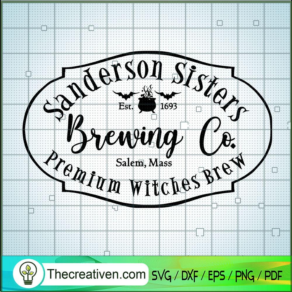 Sanderson Sisters Logo SVG Cut File for Cricut & Silhouette 1 Sanderson Sisters Logo SVG Cut File for Cricut & Silhouette