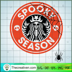 Spooky Season SVG Cut File for Cricut & Silhouette Design 42560