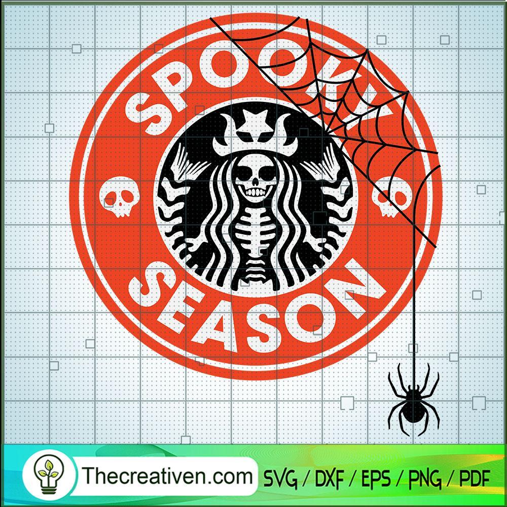 Spooky Season SVG Cut File for Cricut & Silhouette Design 42560 1 Spooky Season SVG Cut File for Cricut & Silhouette Design 42560
