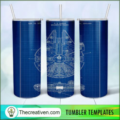 Star Wars Skinny Tumbler Wrap – Digital Download