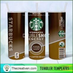 Starbucks Coffee Skinny Tumbler Wrap – Digital Download
